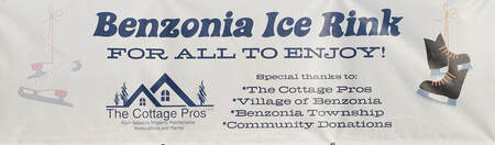 Ice Rink banner