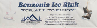 Ice Rink banner